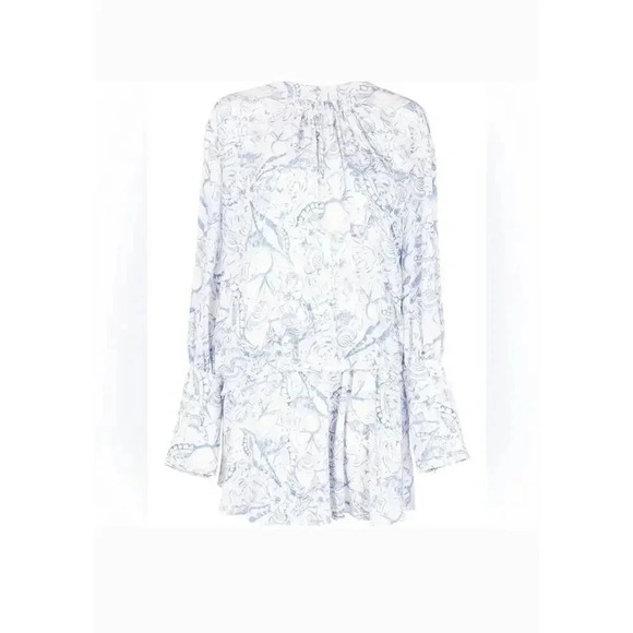 Tibi Isa Toile Short Shirtdress Size 2 - Picture 2 of 7